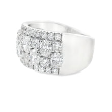 2.93ct 18k White Gold Diamond Band