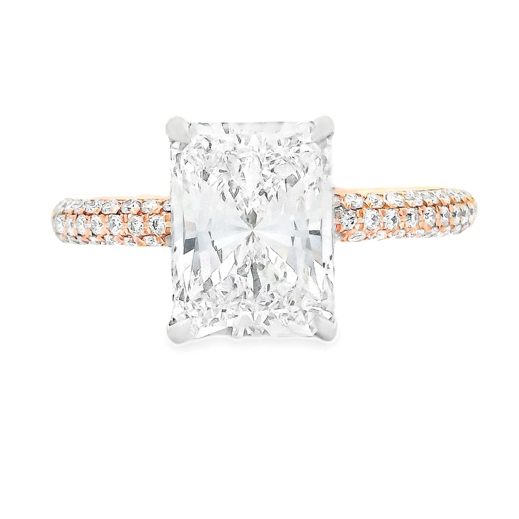 Radiant deals cut solitaire ring