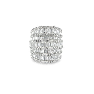 5.94ct 14k White Gold Diamond Ring