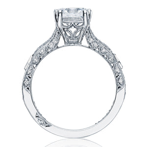 Tacori Pave Ribbon Diamond Engagement Ring