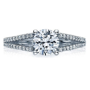 Tacori Split Shank Pave Diamond Engagement Ring