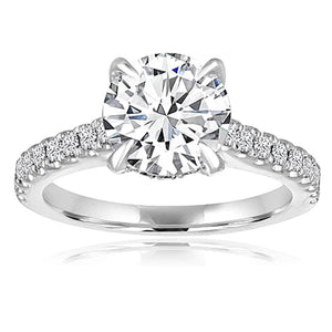 Signature Pave Diamond Engagement Ring