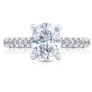 Tacori Pave Diamond Engagement Ring