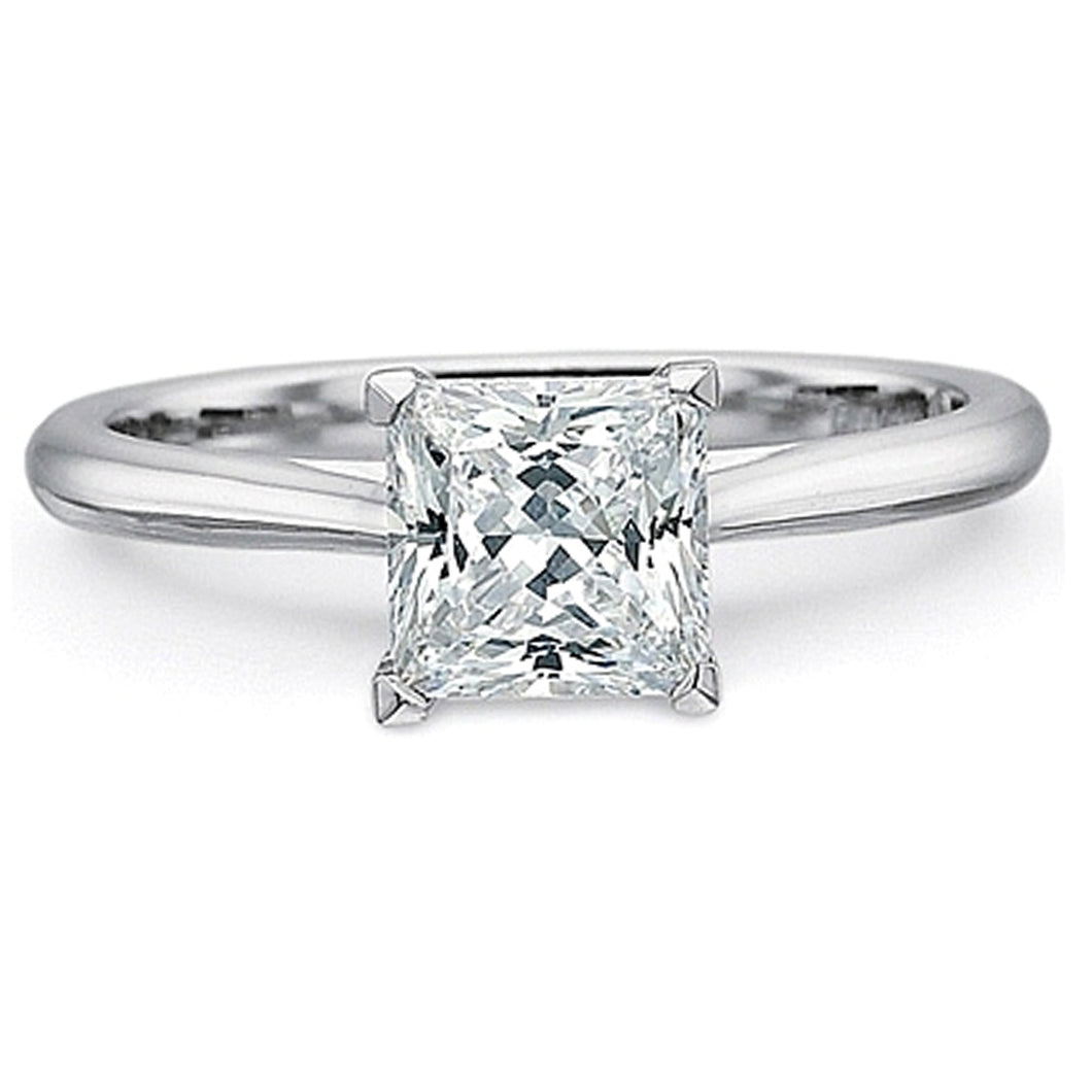 Precision Set Solitaire Diamond Engagement Ring