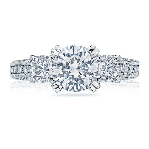 Tacori Engagement Ring with Channel Set Diamonds-HT2326SM