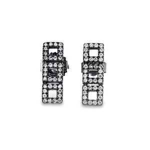 14k White Gold Diamond Allison Joy Stud Earrings.