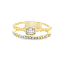 .35ct 14k Yellow Gold Diamond Ring