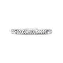 FlyerFit Thin Micro-Pave Diamond Band