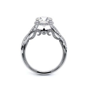 Verragio Twisted Shank Halo Diamond Engagement Ring