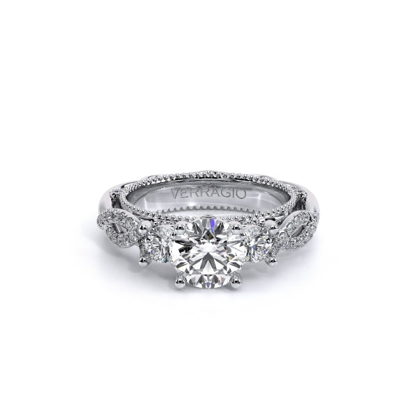 Verragio Three Stone Diamond Engagement Ring