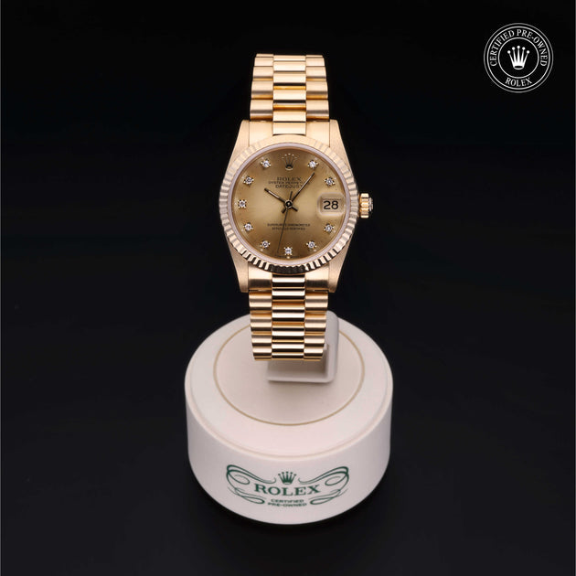 Pre owned ladies discount rolex datejust 31mm