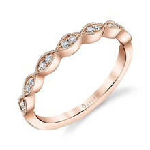 Sylvie Diamond Stackable Wedding Band