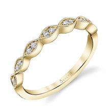 Sylvie Diamond Stackable Wedding Band