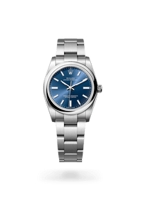 Rolex Oyster Perpetual in Oystersteel, M124200-0003 - H.L. Gross Jewelers