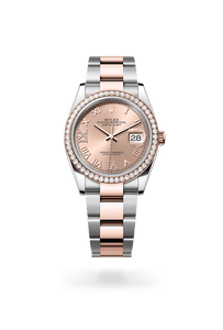  in Everose Rolesor - combination of Oystersteel and Everose gold, m126281rbr-0016 - H.L. Gross Jewelers