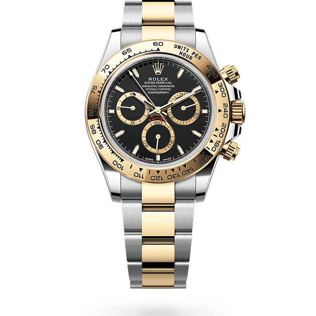 Rolex Cosmograph Daytona in Yellow Rolesor - combination of Oystersteel and yellow gold, M126503-0003 - H.L. Gross Jewelers