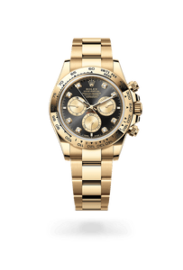 Rolex Cosmograph Daytona in 18 ct yellow gold, M126508-0003 - H.L. Gross Jewelers