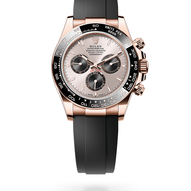 Rolex Cosmograph Daytona in 18 ct Everose gold, M126515LN-0006 - H.L. Gross Jewelers