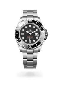 Rolex Sea-Dweller in Oystersteel, M126600-0002 - H.L. Gross Jewelers