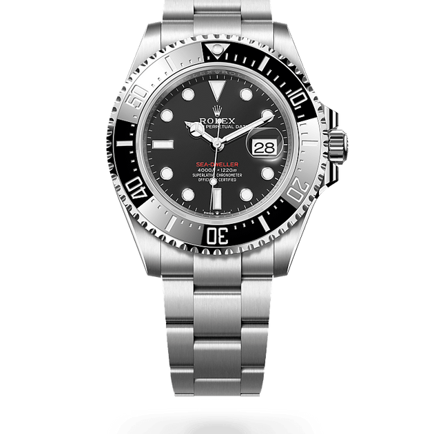 Rolex Sea-Dweller in Oystersteel, M126600-0002 - H.L. Gross Jewelers