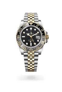 Rolex GMT-Master II in Yellow Rolesor - combination of Oystersteel and yellow gold, M126713GRNR-0001 - H.L. Gross Jewelers