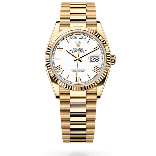  in 18 ct yellow gold, m128238-0113 - H.L. Gross Jewelers