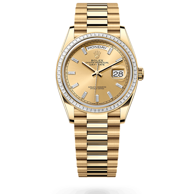  in 18 ct yellow gold, m128398tbr-0037 - H.L. Gross Jewelers