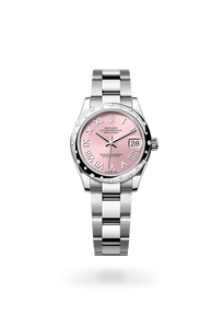  in White Rolesor - combination of Oystersteel and white gold, m278344rbr-0021 - H.L. Gross Jewelers