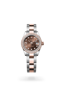  in Everose Rolesor - combination of Oystersteel and Everose gold, m279381rbr-0004 - H.L. Gross Jewelers