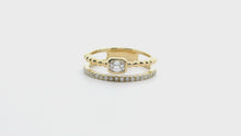 .35ct 14k Yellow Gold Diamond Ring