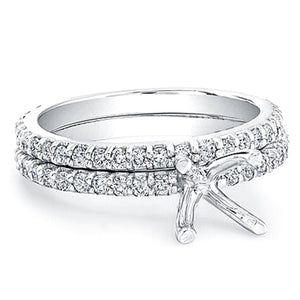 Prong-Set Diamond Engagement Ring- .40ct tw