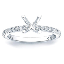 Prong-Set Diamond Engagement Ring- .40ct tw