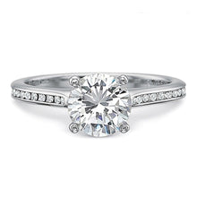 Precision Set Flush Fit Channel Set Diamond Engagement Ring