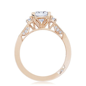 Tacori Three Stone Diamond Engagement Ring