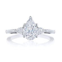 Tacori Three Stone Diamond Engagement Ring