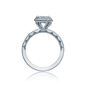 Tacori Double Halo Diamond Engagement Ring