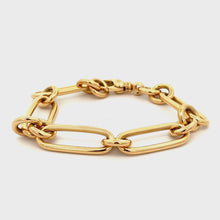 Roberto Coin 18k Yellow Gold Oro Classic Mixed Link Bracelet