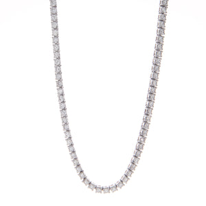 tennis style choker with diamonds totaling 5.03ct