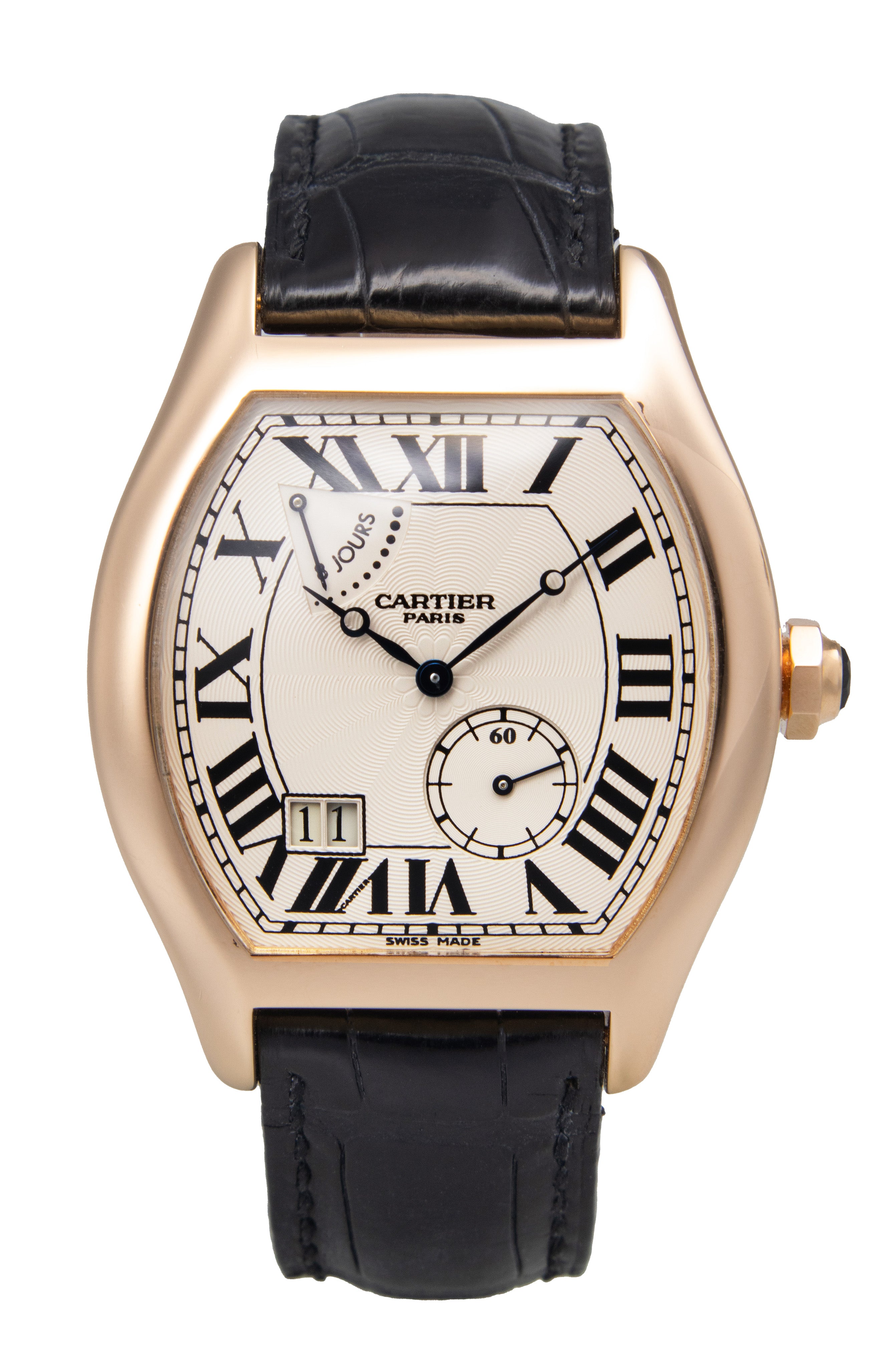 Pre-Owned Cartier Tortue XL - N079