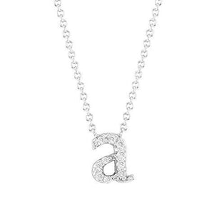 
Personalized 14k Lowercase Initial & Diamond Necklace

Initial...