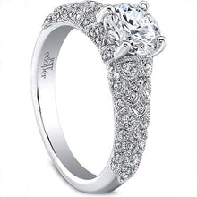 Jeff Cooper 'Arielle' Pave Diamond Engagement Ring