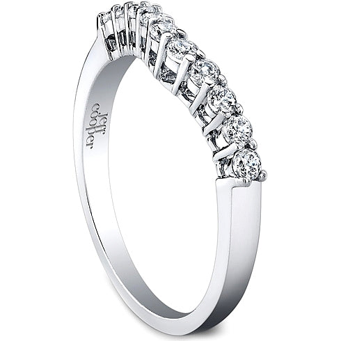 Jeff Cooper Fitted Diamond Wedding Band