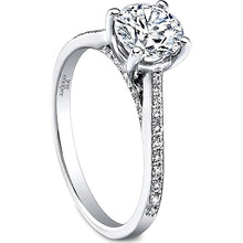 Jeff Cooper Pave Diamond Engagement Ring