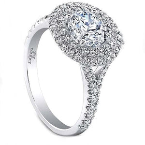 Jeff Cooper 'Tina' Pave Double Halo Diamond Engagement Ring