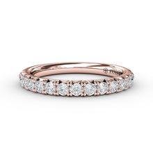 Fana French Pave Set Anniversary Band