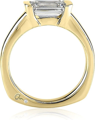 Semi/ Half Bezel Engagement Rings