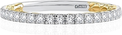 A.Jaffe Pave Diamond Wedding Band