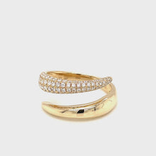 14k Yellow Gold Diamond Ring