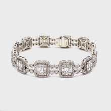 18k White Gold Diamond Bracelet