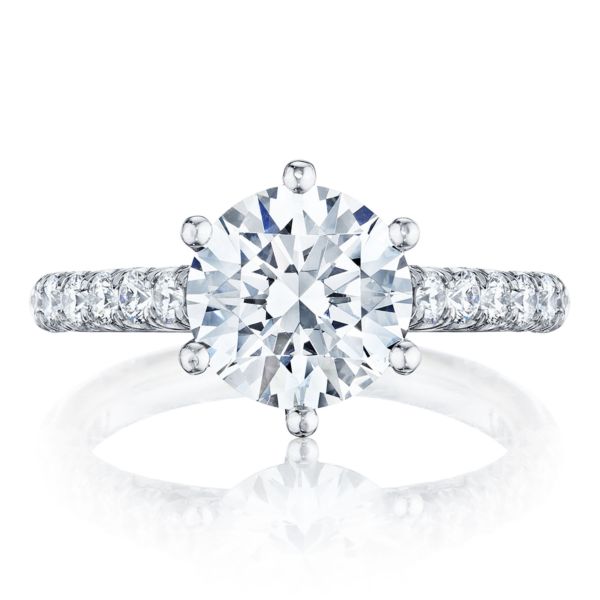 Tacori Pave Diamond Engagement Ring